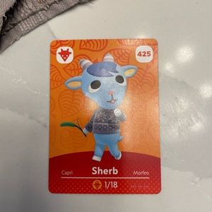 Animal Crossing New Horizon Amiibo - Sherb